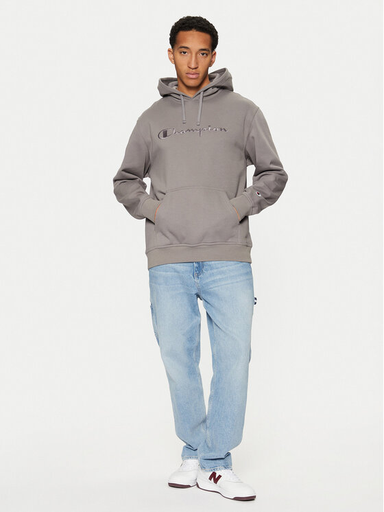 Champion Champion Pulóver 220271 Szürke Relaxed Fit