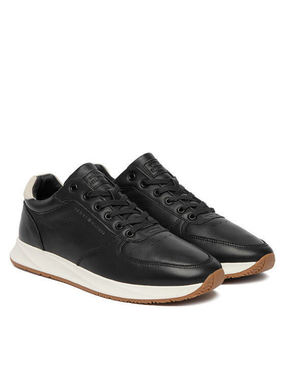 Tommy Hilfiger Tommy Hilfiger Sneakersy Newport Lth FM0FM05871 Černá