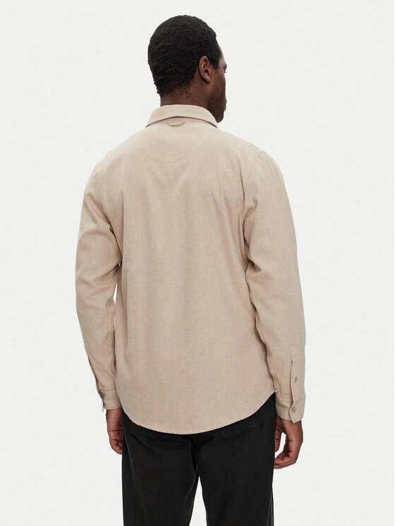 Brave Soul Brave Soul Πουκάμισο MSH-230CONANB Μπεζ Regular Fit