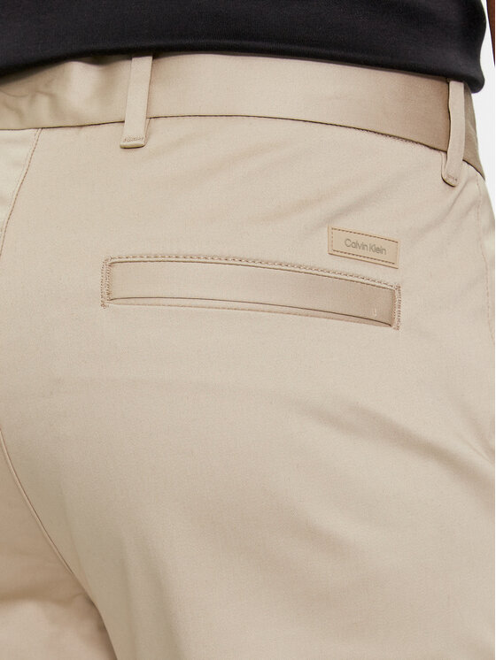 Calvin Klein Calvin Klein Chino hlače K10K110963 Bež Slim Fit