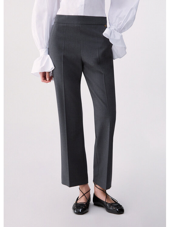 Liu Jo Liu Jo Pantalone da abito WF6339T743A02069 Verde Regular Fit
