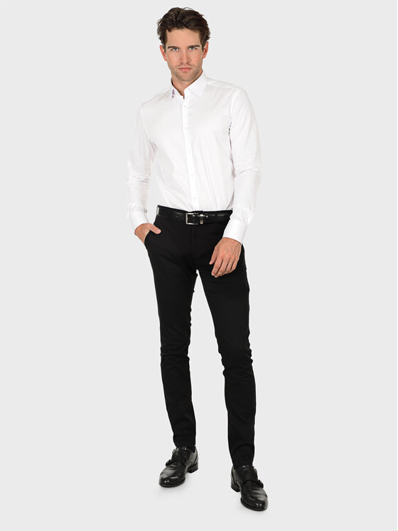 Evenemen Evenemen Koszula Punto G Biały Slim Fit