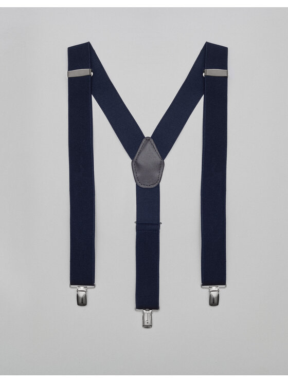 Borgio Borgio Szelki  bretelle Granatowy