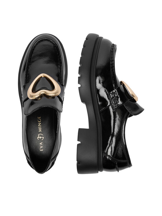 Eva Minge Eva Minge Loaferice EO-ENNA-02 Crna