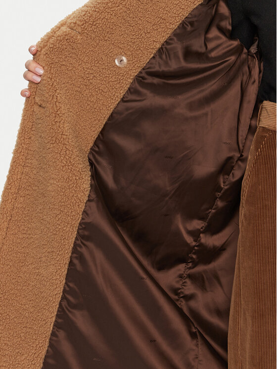 JOOP! JOOP! Kożuch 58 JW244C154 30044229 Beżowy Regular Fit