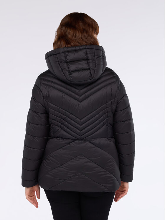 Fiorella Rubino Fiorella Rubino Kurtka puchowa F431T001332N033 Czarny Regular Fit