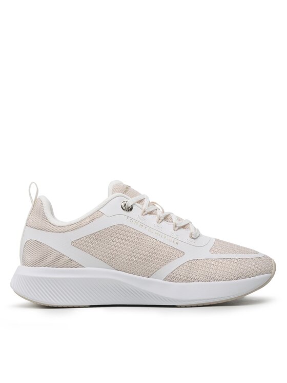 Tommy Hilfiger Tommy Hilfiger Sneakersy Active Mesh Trainer FW0FW06981 Beżowy
