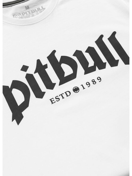 PITBULL PITBULL T-Shirt O'SIDE Biały Regular Fit