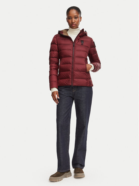 Blauer Blauer Pūkinė striukė Charme  26WBLDC03037 Ruda Slim Fit