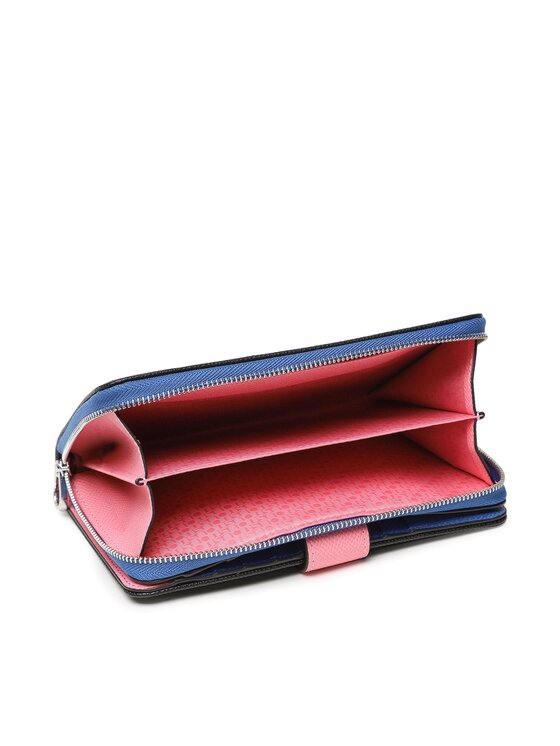 TOUS TOUS Portofel Mare de Damă Billetera M. New Dubai Saf. 2001689851 Negru