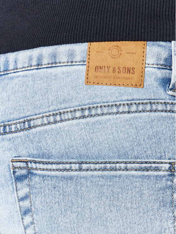 Only & Sons Only & Sons Jeans hlače Warp 22020748 Modra Skinny Fit