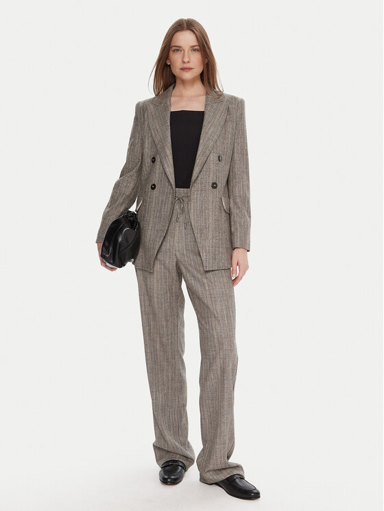 Marella Marella Suknjič Rob 2523046081 Siva Regular Fit