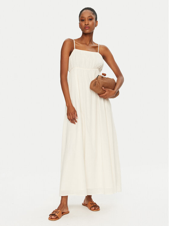 Seafolly Seafolly Sommerkleid Beachedit 55416-DR Écru Regular Fit