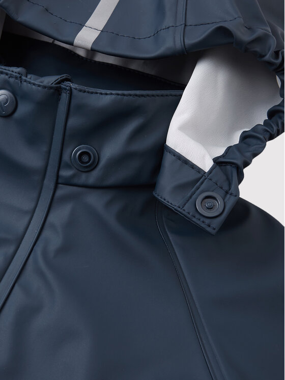 Reima Reima Kurtka przeciwdeszczowa Lampi 5100023A Granatowy Regular Fit