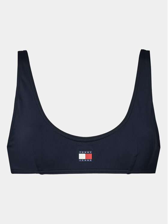 Tommy Hilfiger Tommy Hilfiger Gornji dio kupaćeg kostima UW0UW05098 Tamnoplava