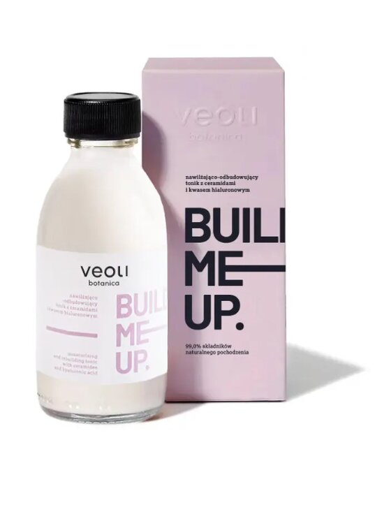 Veoli Botanica Veoli Botanica VEOLI Botanica BUILD ME UP Nawilżająco-odbudowujący tonik z ceramidami 150ml Zestaw kosmetyków