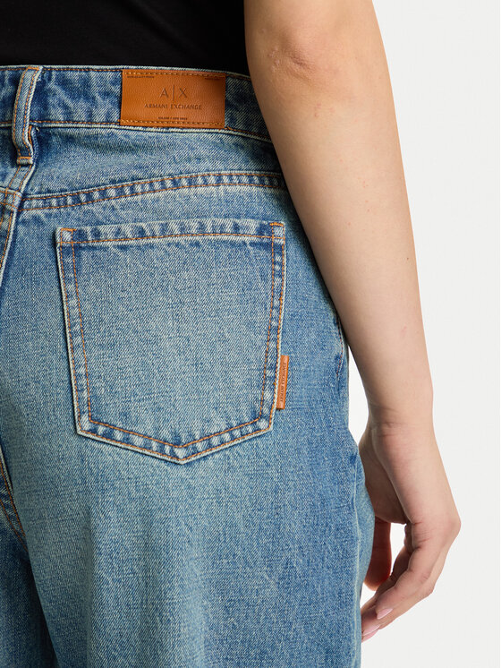 Armani Exchange Armani Exchange Jeans hlače XW000100 AF16091 MB002 Modra Relaxed Fit