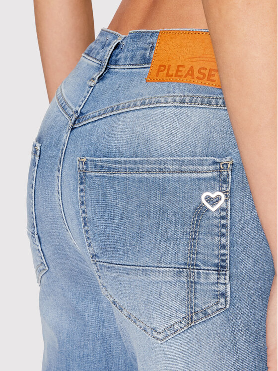 Jeans P0W2BQ2NBN Blu Relaxed Fit