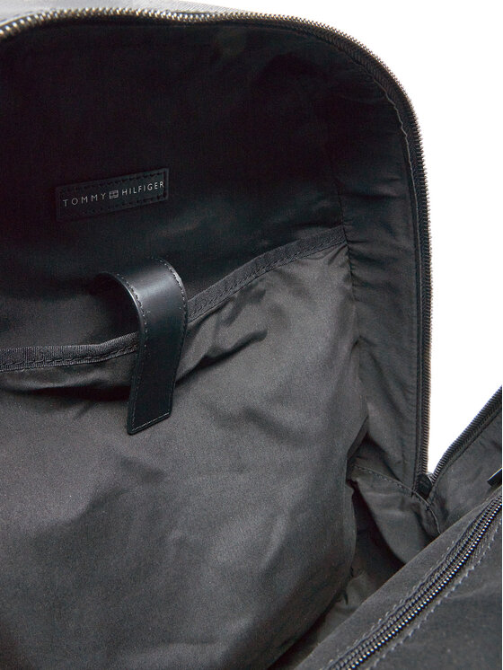 Tommy Hilfiger Tommy Hilfiger Ruksak Th Business Leather Backpack AM0AM13213 Crna