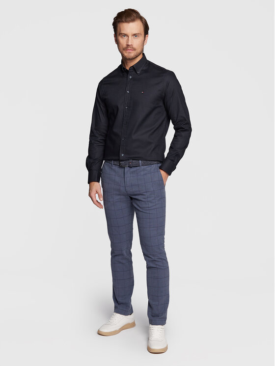 Tommy Hilfiger Tommy Hilfiger Ing Flex MW0MW29969 Sötétkék Regular Fit