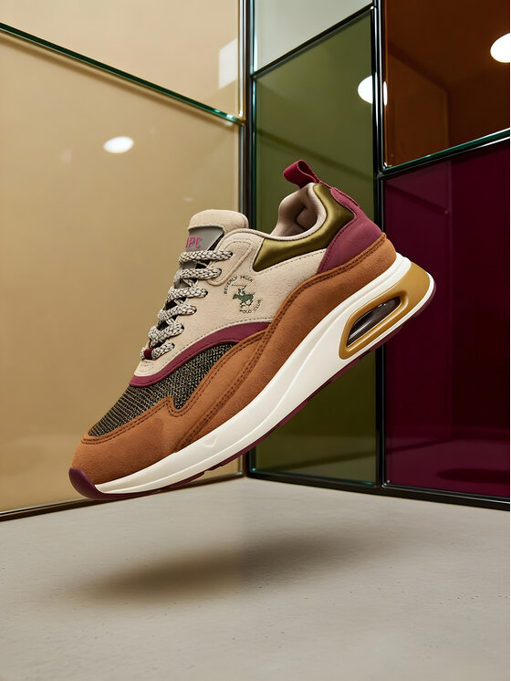 Beverly Hills Polo Club Beverly Hills Polo Club Sneakers EO-L240061 Beige