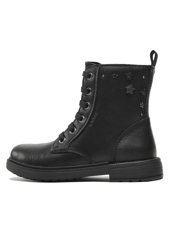 Geox Geox Μποτάκια Jr Eclair J169QQ 00054 C9999 S Μαύρο