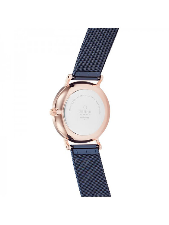 Obaku Obaku Hodinky V197LXVLML1 Modrá