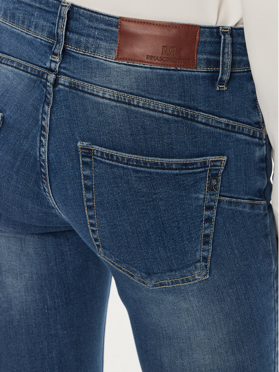 Rinascimento Rinascimento Jeans hlače CFC0120186003 Mornarsko modra Regular Fit