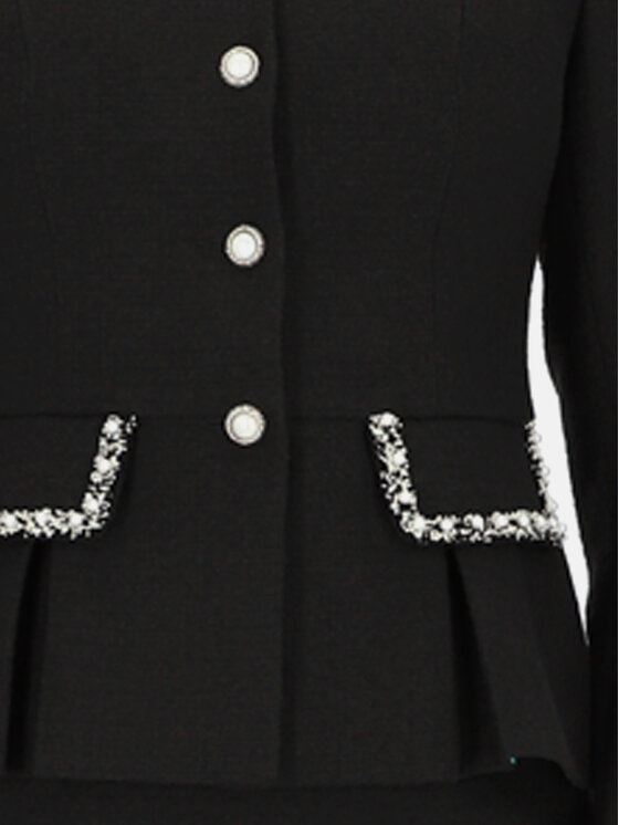 L’AF L’AF Marynarka Kori Czarny Slim Fit