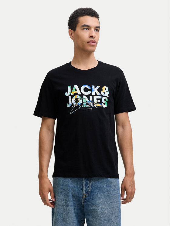 Jack & Jones Jack & Jones Komplet t-shirtów Geplas 12288303 Kolorowy Regular Fit