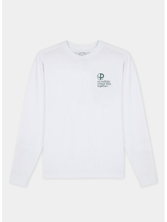 Pako Lorente Pako Lorente Longsleeve C21WF-TL-05 Biały Oversize