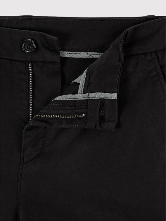 BOSS Boss Stoffhose C_Tachini-D 50441881 Schwarz Regular Fit
