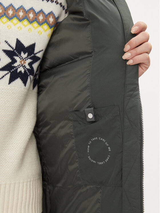 s.Oliver s.Oliver Winterjacke 2134857 Grün Loose Fit