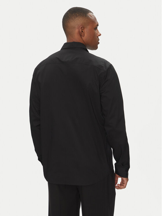 Versace Jeans Couture Versace Jeans Couture Srajca 78GALYR1 Črna Slim Fit
