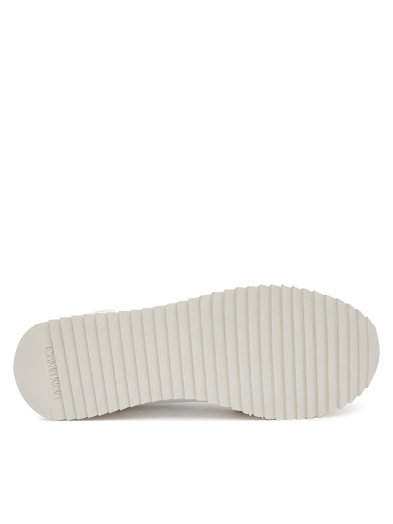 Calvin Klein Jeans Calvin Klein Jeans Αθλητικά Runner Laceup Sock Mg Nylon Mix YW0YW01644 Λευκό