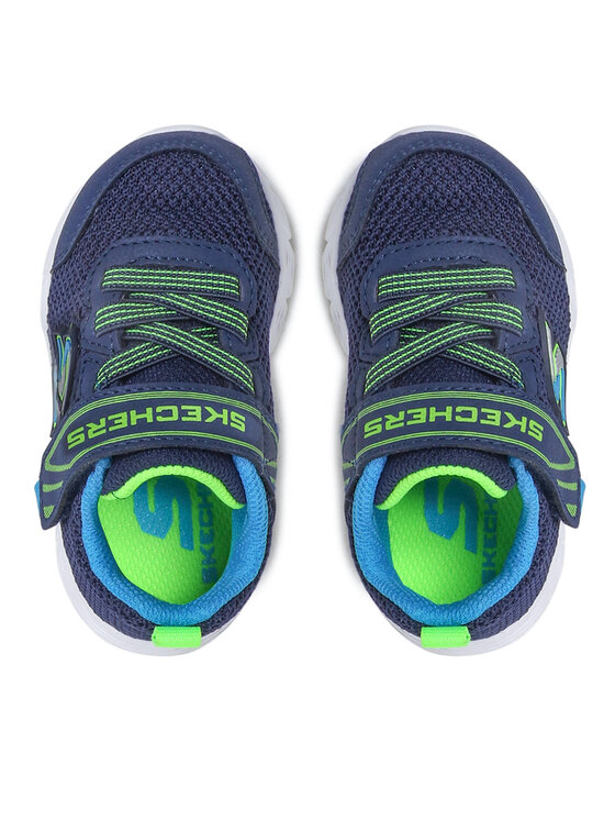 Skechers Skechers Sneakersy Mini Trainer 407305N/NVLM Granatowy