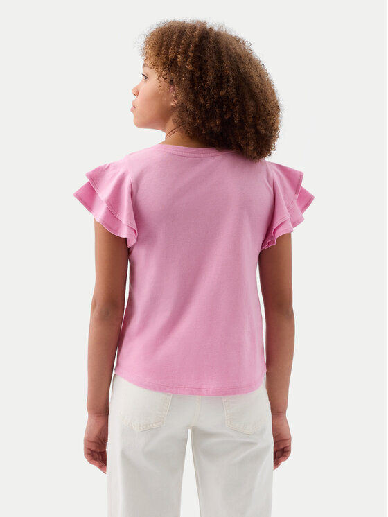 Gap Gap T-Shirt 883254 Różowy Regular Fit