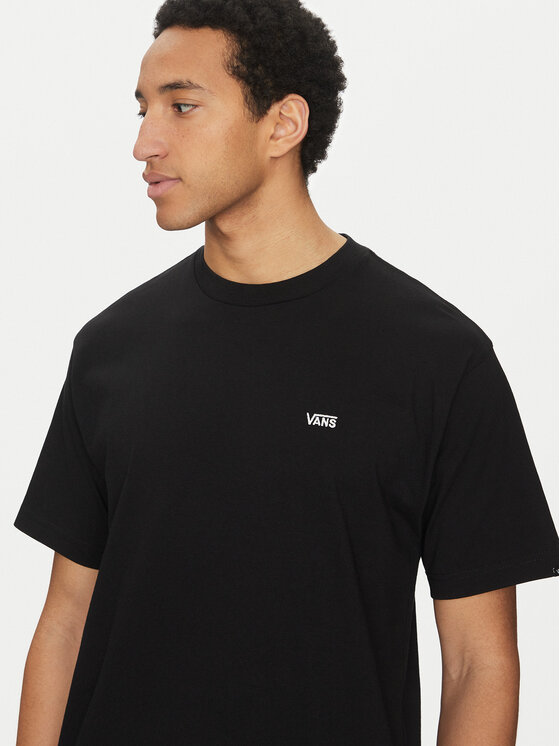 Vans Vans Футболка Left Chest II VN000P1P Чорний Loose Fit