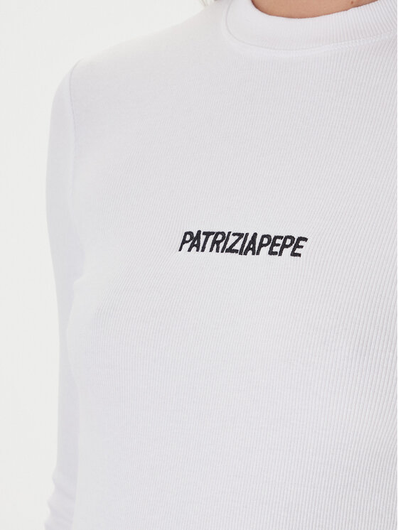 Patrizia Pepe Patrizia Pepe Блуза 2M4512/J355-W103 Бял Regular Fit