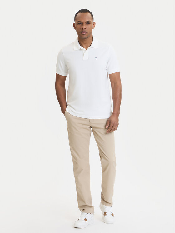 Tommy Hilfiger Tommy Hilfiger Chino kalhoty Denton Essential MW0MW40262 Béžová Straight Fit