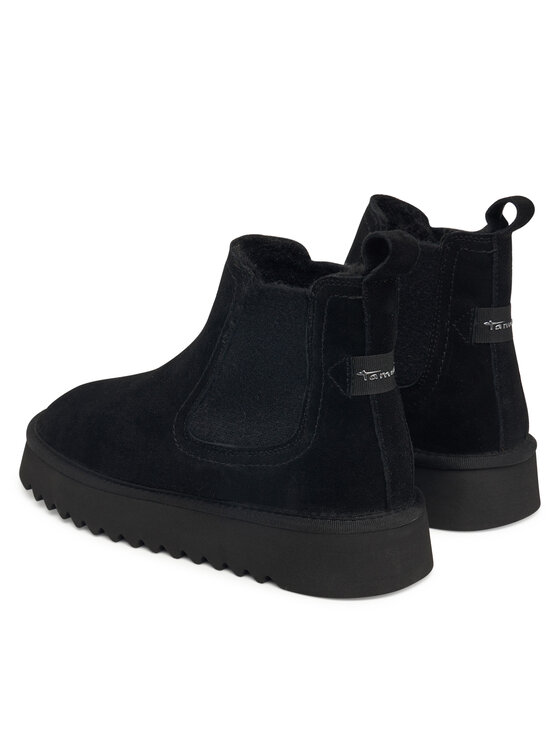 Tamaris Tamaris Kotníková obuv s elastickým prvkem 1-26419-45 Černá