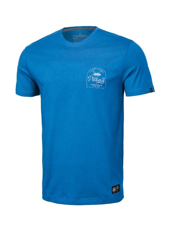 PITBULL PITBULL T-Shirt Koszulka Niebieski Regular Fit