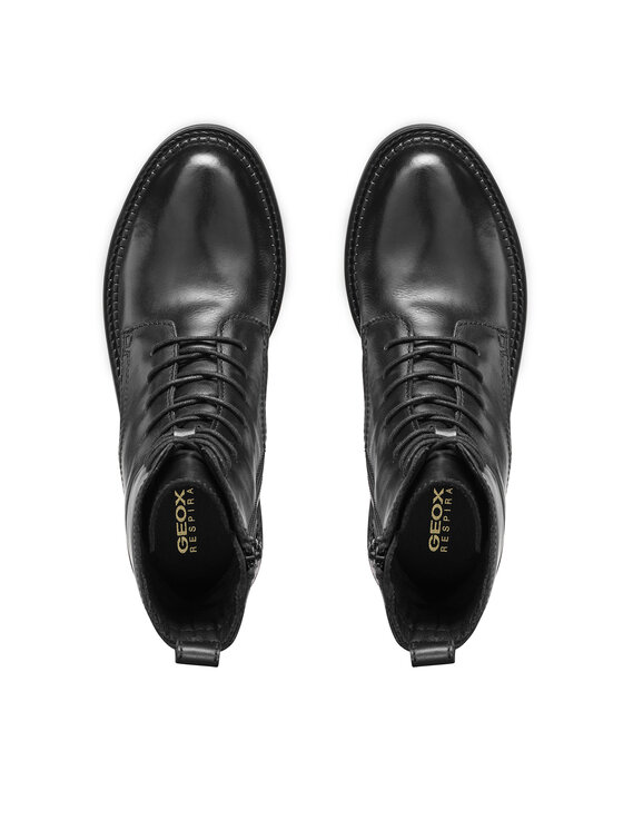 Geox Geox Polokozačky D Serilda D46WYG 00043 C9999 Černá