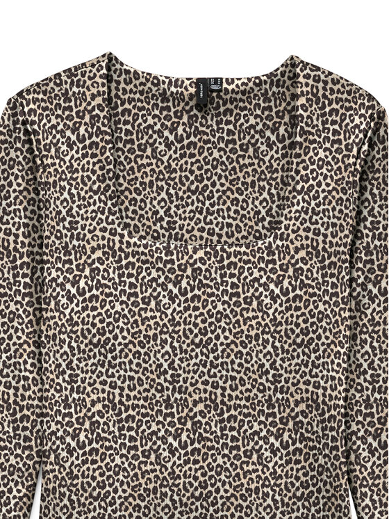 Vero Moda Vero Moda Majica Million 10334613 Bež Regular Fit