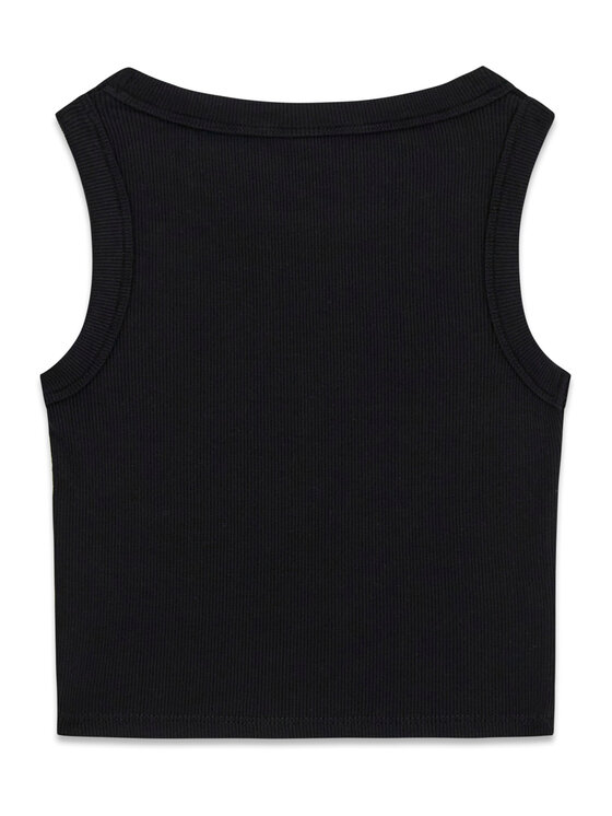 Guess Guess Top J6GI36 K8RT2 Negru Slim Fit