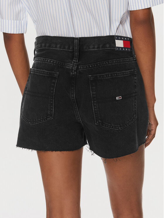 Tommy Jeans Tommy Jeans Farmer rövidnadrág DW0DW17633 Fekete Regular Fit
