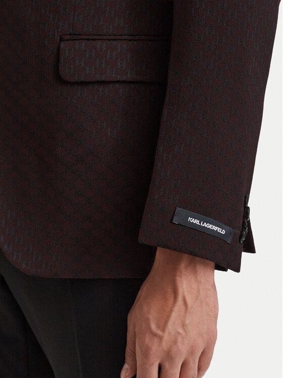 KARL LAGERFELD KARL LAGERFELD Сако 155200 564115 Черен Slim Fit