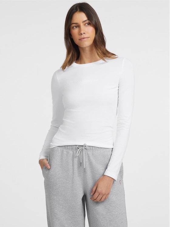 Guess Jeans Guess Jeans Μπλουζάκι W4YI22 J1314 Σκούρο μπλε Regular Fit