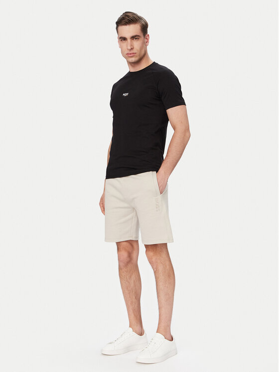BOSS BOSS Szorty sportowe 50561500 Beżowy Regular Fit