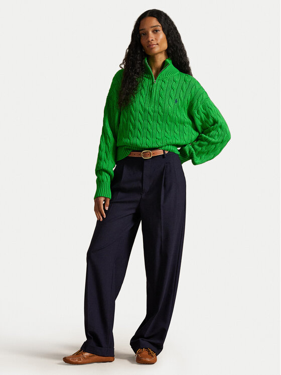Polo Ralph Lauren Polo Ralph Lauren Pulover 211963467500 Zelena Relaxed Fit